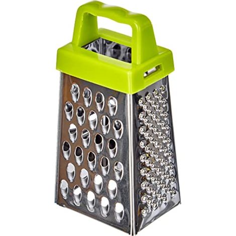 IBILI RALLADOR 4 LADOS, Acciaio Inossidabile, Argento, 4 x 3 x 8 cm (1/4)