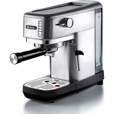 Ariete 1380 máquina de café expreso plateada 1,1 L (1/5)