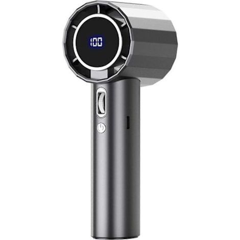 Leistungsstarker, tragbarer Ventilator, wiederaufladbar über USB – ideal für Camping, Wandern und Outdoor-Aktivitäten, leise, leicht und mit langlebigem Akku (1/5)