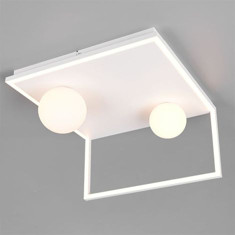 Lampe de plafond à design Arola Blanc - 638110131