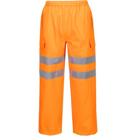 Pantalones de lluvia extrema de alta visibilidad (3L) S595 S Naranja (1/4)