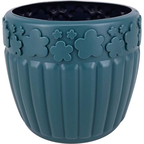 Vase À Fleurs - Design Nordique Hydroponique Pour Fleurs Séchées - Base Plate Et Ouverture Large - 10 X 7 X 8 5 Cm - 1 Pièce (1/5)