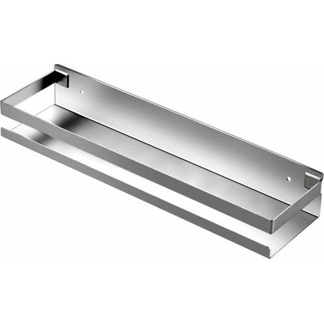 Shower Shelf, Self-Adhesive Shower Basket, Bathroom Accessories, No-Drill Bathroom Shelf, Stainless Steel Shower Organizer, Bathroom Shower Shelf, Shower Towel (1/5)