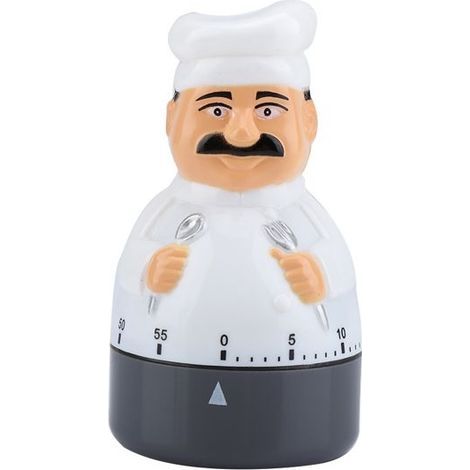 Küchenwecker mit Drehknopf, Kochwecker, analoge Uhr, Glocke für Kochutensilien, Timer für Hobbyköche (1/5)