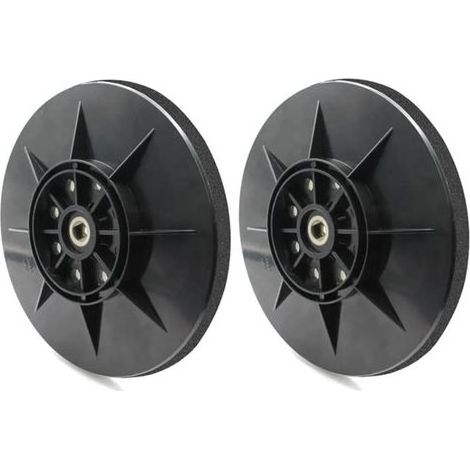 Lot de 2 Patin de ponçage auto-agrippant compatible avec Einhell TC-DW 225 TE-DW pour disques de ponçage de 225 mm pour ponceuse à cloison sèche (1/5)