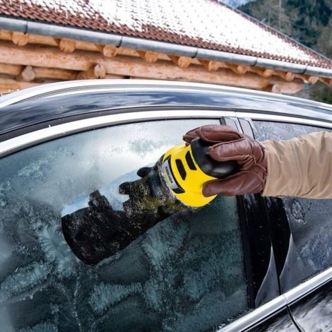 Dégivreur Pare-Brise - Batterie Intégrée 12 V - Pour Voiture En Hiver - 1 Pièce (1/4)