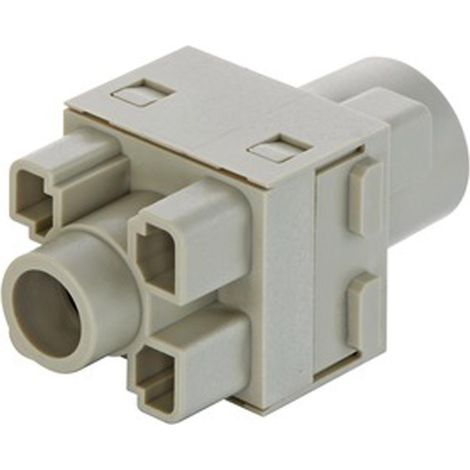 HARTING Han 200 Ampere Modul Buchseneinsatz (F) Crimpanschluss, 1-polig AC 1000V / DC 1300V, 200A - 1 Stück