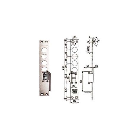 Barrière électrique gauche I.28 94077 Mottura