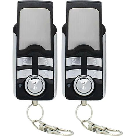 Lot de 2 télécommandes de porte de garage 868 MHz BS HSE2-868-BS (1/5)