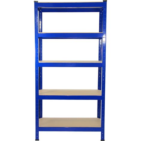 Racking Storage Shelving Heavy Duty Garage 5 Tier 75cm Steel
