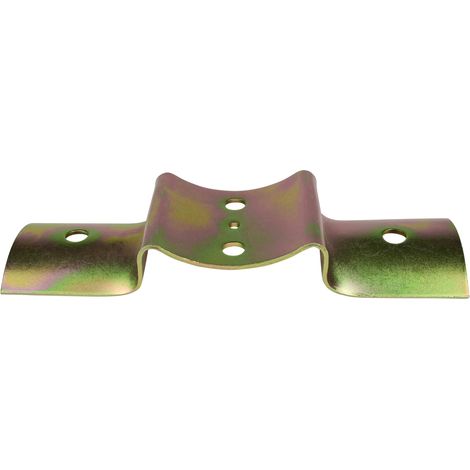Connecteur intermédiaire de poteau 8 - 10 cm pour poteaux ronds - (1/4)