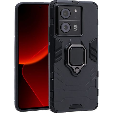 Funda para Xiaomi 13T / 13T Pro, con soporte integrado, color negro. (1/5)