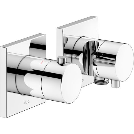 Ensemble de robinets thermostatiques EDITION 11 UP, pour 3 consommateurs, chromé