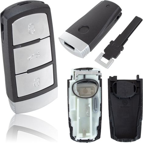 Boîtier de télécommande 3 boutons pour VW Passat B6 B7 CC (1/5)