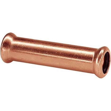 Raccord a sertir en cuivre Manchon coulissant fem/fem diam. 18 mm, Type 7270S contour M (1/2)