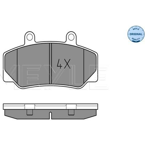 Kit de plaquettes de frein, frein à disque Meyle 025 212 3316 VOLVO 2177828