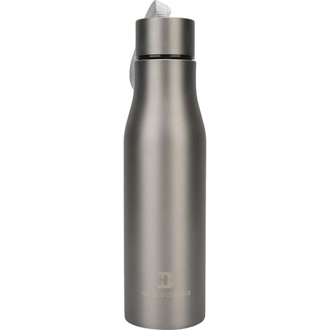 Bouteille d'eau portable de 500 ml en acier inoxydable à isolation sous vide pour la maison, le bureau et les activités de plein air (1/5)