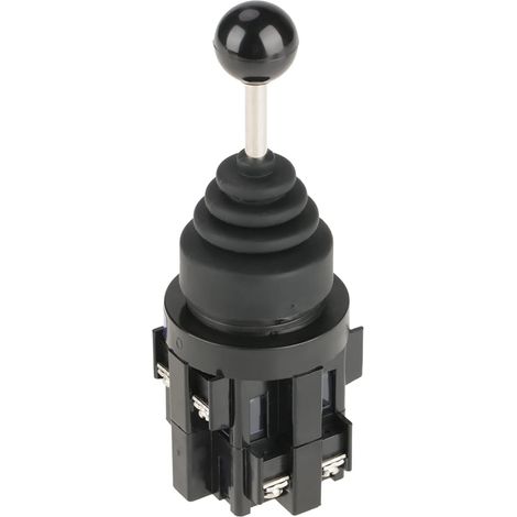 Interrupteur à Joystick momentané 4NO pour le Contrôle D'automatisation, 1 Pièce, Interrupteur de Retour avec Manchon en Caoutchouc, Résistance à L'eau et à la Poussière (1/5)