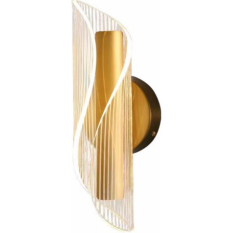 Applique murale intérieure 6W à LED tricolore dimmable, en acrylique (1/5)