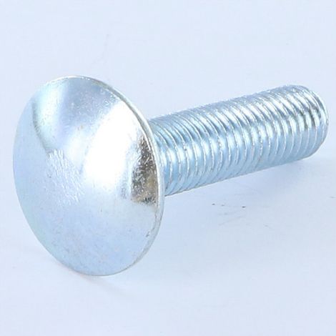 TRCC JAPY tête ronde collet carré M10X20 Filetage total Classe 8.8 Acier zingué-1 pièce (1/5)
