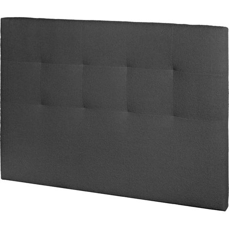 Tête de lit Orane Gris L. 170 cm - Tendance & moderne - Fabrication française (1/2)