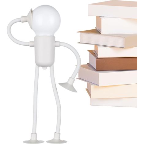 Lampe Originale Ventouse Souple Alimentée Par Piles (1/5)