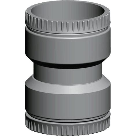 Wolf Verbindungsstück DN 83 Kupplung für 2 flexible Rohre