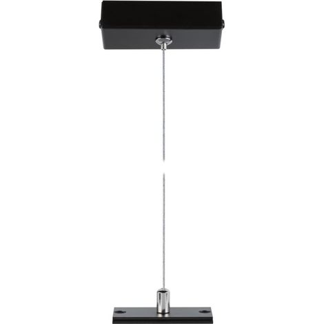 Paulmann Seilabhängung für Lichtleiste Linion 0,1-1,5 m Metall schwarz (1/3)