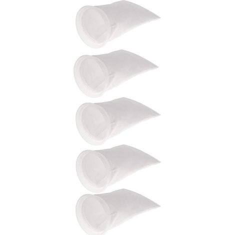 Lot de 5 chaussettes filtrantes en feutre pour aquarium, 200 microns (1/5)