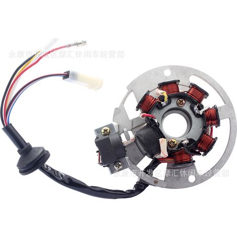 Passend für Yamaha JOG50 NF50 3KJ QJ50 ZR50 EVO Motorgenerator Spule Stator (1/5)
