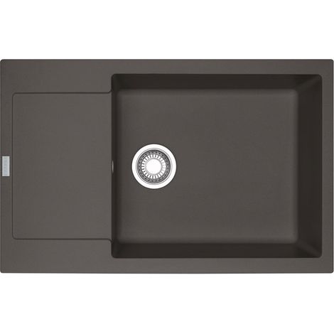 Franke Einbauspüle Maris MRG 611-78 XL Fragranit+ Schiefergrau Excenterbedienung (Druckknopf) (1/2)