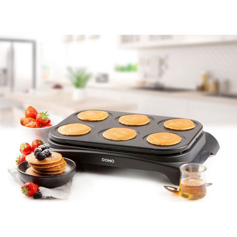 Crepeseisen Familien Crêpe & Pancake Maker, 6 Crepes a´Ø11cm- 1000 Watt