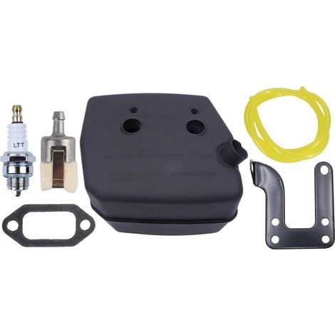 Hippotech Kit de silencieux pour tronçonneuse Champ JONSERED 625 625II 630 670 670 Remplacer pièce 503599206 (1/4)