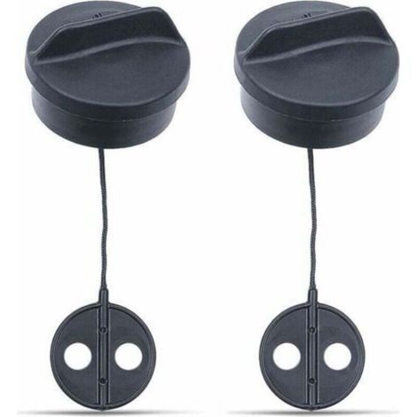 2 Pièces Bouchon de Réservoir pour STIHL FS38 FS45 FS55 FS56 FS80 FS81 FS85 FS88 FS120, XU, AUMEL Bouchon Essence de Débroussailleuse Bouchon de Réservoir Rechange Pièces Détachées - (1/4)