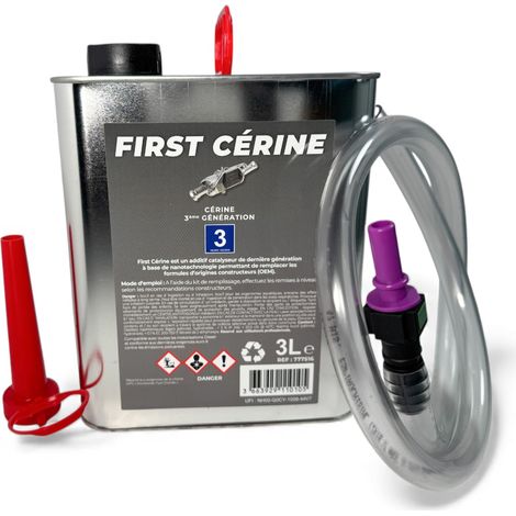 3L Additif DPF FAP Cérine Powerflex BLEU C8 DS5 3008 5008 RCZ (1/4)