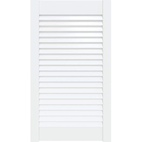 Maison Exclusive - Puerta de armario de lamas madera pino blanco (1/5)