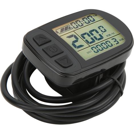 Compteur pour vélo électrique, écran LCD5 72 V avec connecteur SM pour conversion de vélo électrique (1/5)