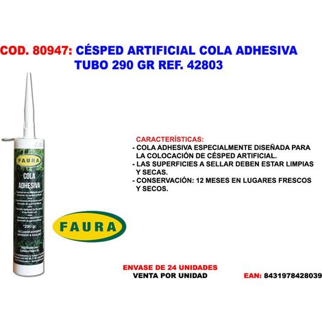 Tubo di colla adesiva per erba artificiale 290 g 42803