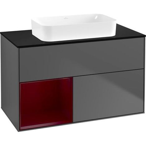 VB Waschbeckenunterschrank Finion G65 1000x603x501mm m Bel FK/RE/AP: GK/HB/2