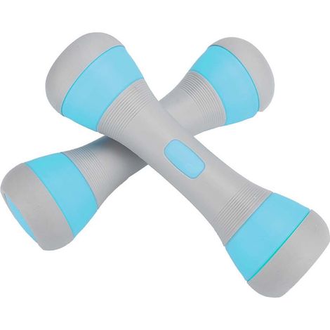 Haltère de yoga réglable pour exercices de musculation des bras, équipement de fitness pour femmes, bleu, 4 kg (1/5)