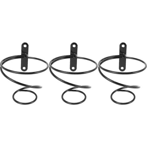 Casier à vin mural Simple à bouteille unique, présentoir à bouteilles de vin, support à vin suspendu en métal, paquet de 3 (1/5)