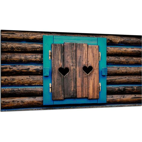 PLAQUE DE PROTECTION EN VERRE POUR POÊLE 90x52 BOIS (1/5)