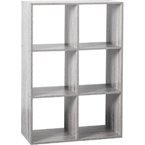 Étagère 6 Cases "Mix N Modul" 67cm Gris