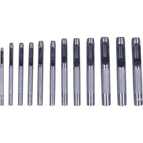 Jeu de 12 emporte-pièces ronds ø3-ø16mm - OM 0580 - CLAS Equipements (1/2)