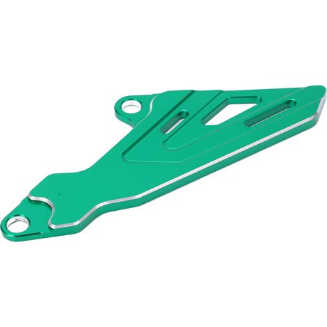 CNC-gefräste Aluminium-Kettenradabdeckung und Kettenschutz für KLX150BF 2016 Motorrad (1/5)