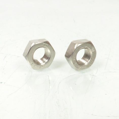 Écrou inox de rétroviseur M10x1.25 standard et 1.25L inversé a (1/4)