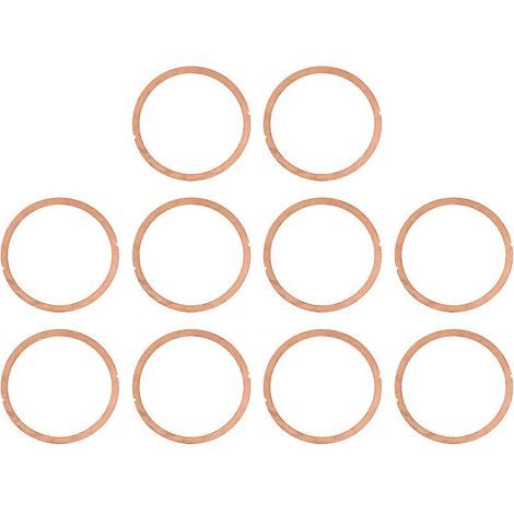 10-teiliges Zylinderkopfdichtungsset aus Messing für luftgekühlte Dieselgeneratoren des Typs 186F