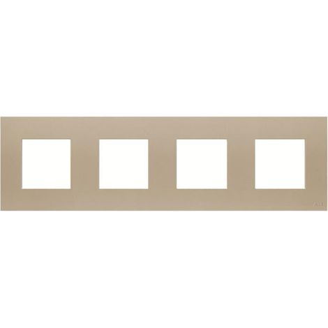 Zenit Plaque de Finition Basique 4X2 modules Champagne 2CLA227410N1902 ABB N2274.1CV
