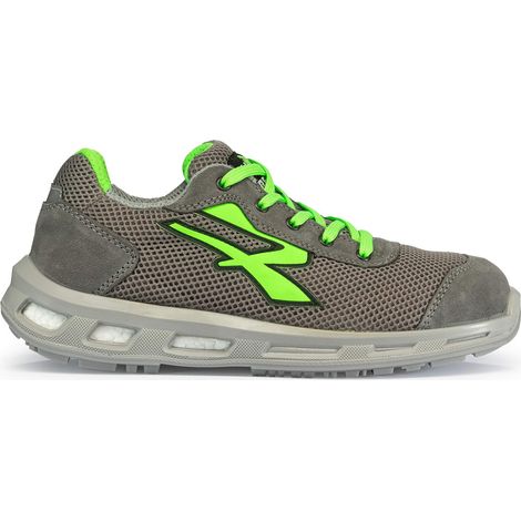 Scarpe Antinfortunistiche Estive U Power Summer S1p Src Grigio/Verde 37