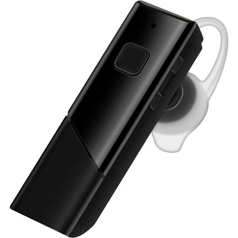 Mini écouteurs Bluetooth stéréo basse sport, casque d'écoute avec crochet d'oreille, contour d'oreille, mains libres, avec micro (1/4)